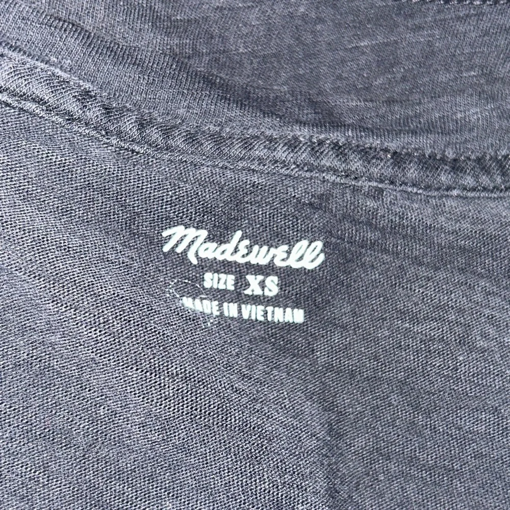 Madewell Whisper Cotton V-Neck Tank SIZE XS - Picture 5 of 7